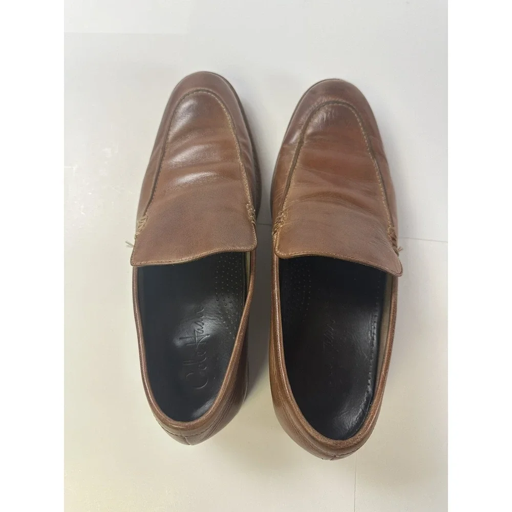 Cole Haan Men's Brown Leather Loafers C09305 Men's Size 9 M Slip On